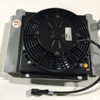 Scambiatore di calore in alluminio da 10 a 80 litri. Tensione 12VDC