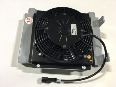 Scambiatore di calore in alluminio da 10 a 80 litri. Tensione 12VDC