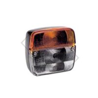 Fanale anter. 2 luci bianco arancio