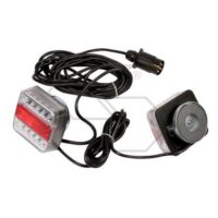 KIT magnetico luci posteriori LED per rimorchio, cavo elettrico 7,5M