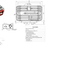 Regolatore 12V parallelo con luce spia, carica batteria e segnale W
