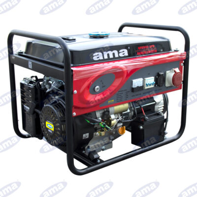 Generatore trifase 420cc 6,5Kw con AVR e avviamento elettrico