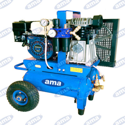 Moto compressore con motore a benziana Honda GX160