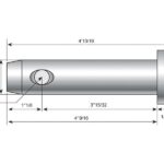 Perno 19x88mm Cat. 1
