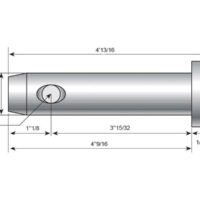 Perno 19x88mm Cat. 1