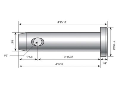Perno 19x88mm Cat. 1